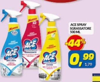 Risparmio Casa Ace Spray Sgrassatore 500 ml offerta