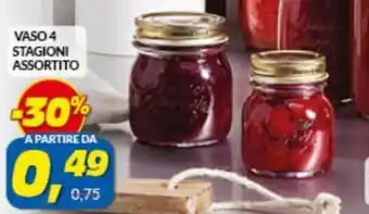 Risparmio Casa Vaso 4 Stagioni Assortito offerta