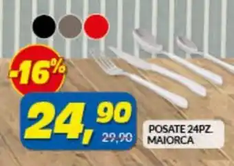 Risparmio Casa Posate 24pz Maiorca offerta