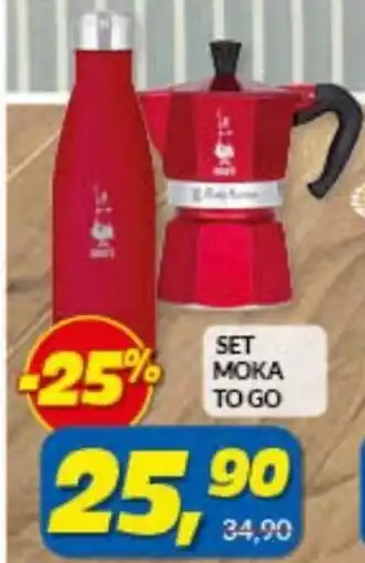 Risparmio Casa Set Moka To Go offerta