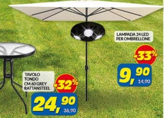 Risparmio Casa Lampada 24 Led per Ombrellone offerta