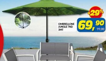 Risparmio Casa Ombrellone Jungle tnd 3mt offerta