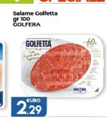 Golfera Salame Golfetta 100gr