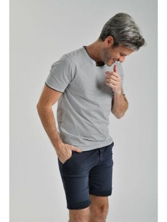 Invidia T-shirt uomo rigata offerta