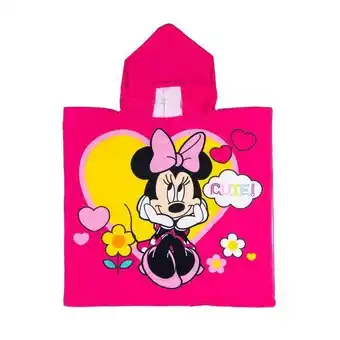 Kisenè Disney poncho per bimba disegno minnie offerta