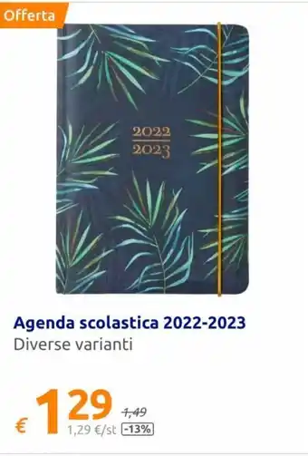 Action Agenda scolastica 2022-2023 offerta