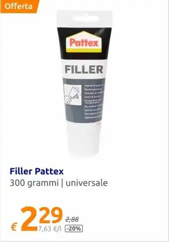 Action Pattex Filler 300 grammi universale offerta