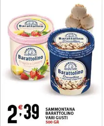 Sammontana Barattolino vari gusti 500 gr