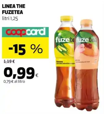 Coop Fuzetea Linea The litri 1,25 offerta