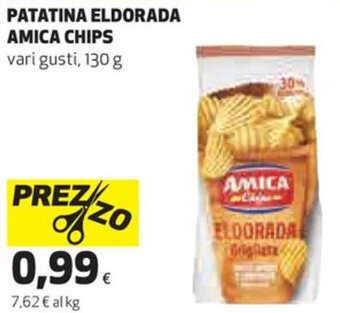 Coop Amica Chips Patatina Eldorada vari gusti 130 g offerta