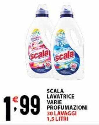 Sisa Scala Lavatrice Varie Profumazioni 30 Lavaggi 1,5 Litri offerta