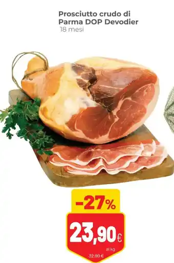Coop Prosciutto Crudo Di Parma DOP Devodier 18 mesi offerta