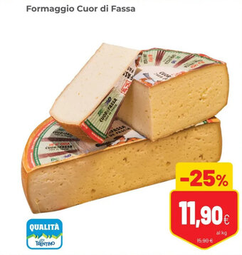 Coop Formaggio Cuor di Fassa offerta