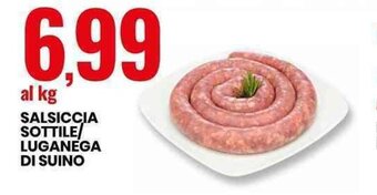 Eurospin Salsiccia Sottile / Luganega Di Suino offerta