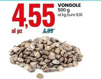 Eurospin Vongole 500g offerta