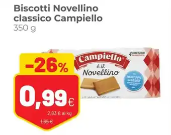 Coop Campiello Biscotti Novellino classico 350 g offerta
