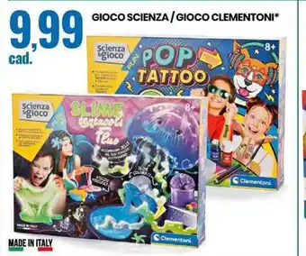 Eurospin Scienza Gioco/ Gioco Clementoni offerta