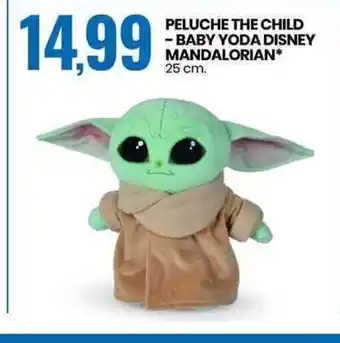 Eurospin Peluche The Child Baby Yoda Disney Mandalorian 25 cm offerta