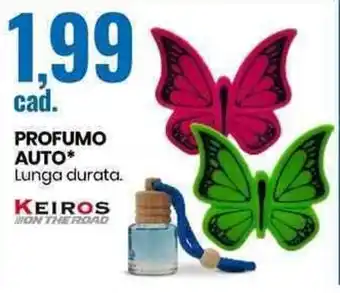 Eurospin Keiros Profumo Auto Lunga durota offerta