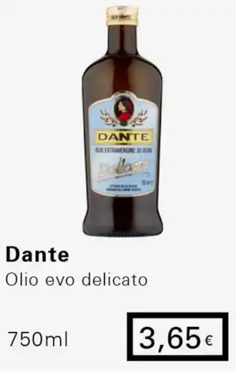 Iper Tosano Dante Olio evo delicato 750ml offerta