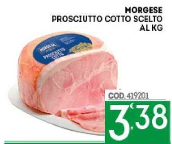 Morgese Prosiutto Cotto Scelto al kg