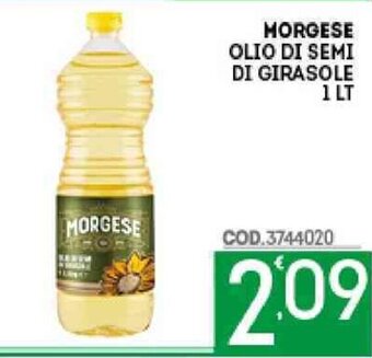 Eurocash Morgese Olio di Semi di Girasole 1 lt offerta