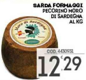 Sarda Formaggi Pecorino Moro di Sardegna Al Kg