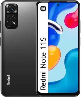 Amazon Xiaomi redmi note 11s - smartphone 6+128gb, display amoled 6.43” 90hz fhd+, mediatek helio g96, fotocamera professionale 1... offerta