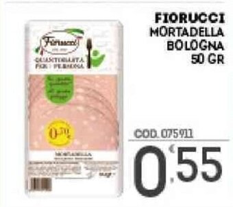 Eurocash Fiorucci Mortadella Bologna 50 gr offerta