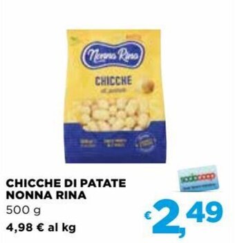 Coop Nonno Rina Chicche di Patate 500 g offerta