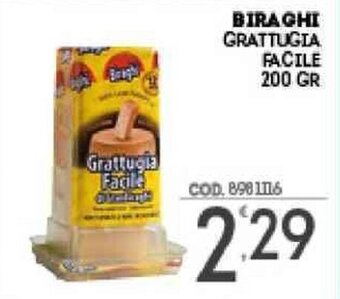 Eurocash Biraghi Grattugia Facile 200 gr offerta