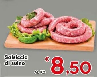 Eurospar Salsiccia di suino offerta