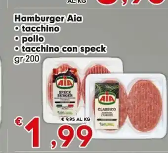 Eurospar Hamburger aia offerta