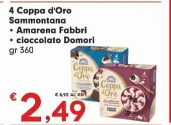 Eurospar 4 coppa d'oro sammontana offerta