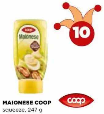 Coop Coop Maionese squeeze, 247 g offerta