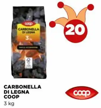 Coop Coop Carbonella di Legna 3 kg offerta