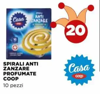 Coop Coop Spirali Anti Zanzare Profumate 10 pezzi offerta