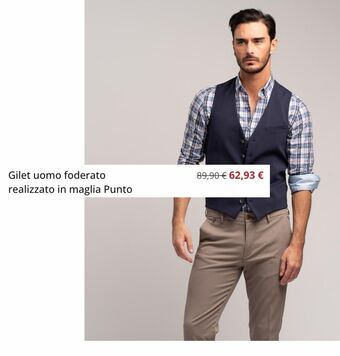 Invidia Gilet uomo offerta