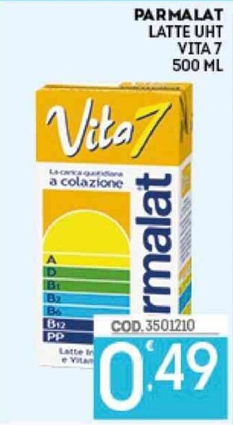 Eurocash Parmalat Latte UHT Vita 7 500 ml offerta