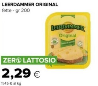 Tigre Leerdammer Original Fette - gr 200 offerta