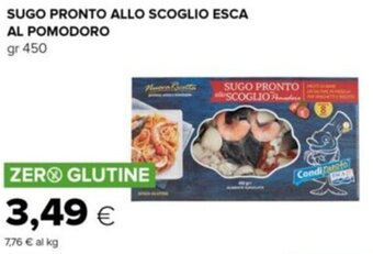 Tigre Al Pomodoro Sugo Pronto Allo Scoglio Esca gr 450 offerta