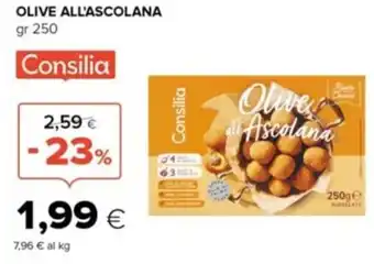 Tigre Consilia Olive All'Ascolana gr 250 offerta