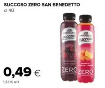 Tigre San Benedetto Succoso Zero cl 40 offerta