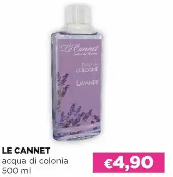 Acqua & Sapone Le Cannet Acqua di Colonia 500 ml offerta