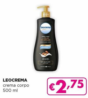 Acqua & Sapone Leocrema Crema Corpo 500 ml offerta
