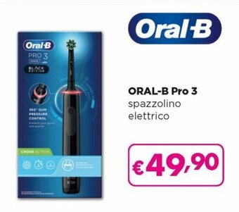 Acqua & Sapone Oral-B Pro 3 Spazzolino Elettrico offerta