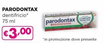 Acqua & Sapone Parodontax Dentifricio 75 ml offerta