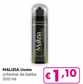 Acqua & Sapone Malizia Uomo Schiuma Da Barba 300 ml offerta