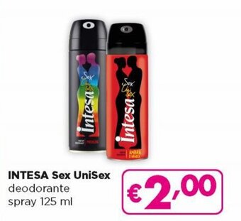 Acqua & Sapone Intesa Sex Unisex Deodorante Spray 125 ml offerta