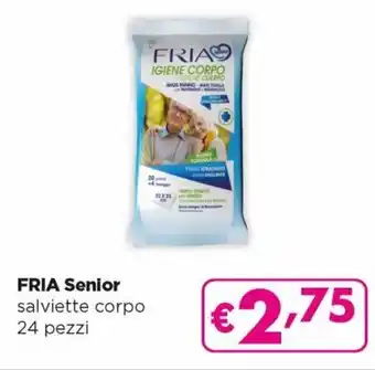Acqua & Sapone Fria Senior Salviette Corpo 24 Pezzi offerta